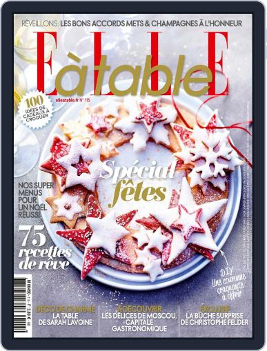 ELLE à Table November 1st, 2017 Digital Back Issue Cover
