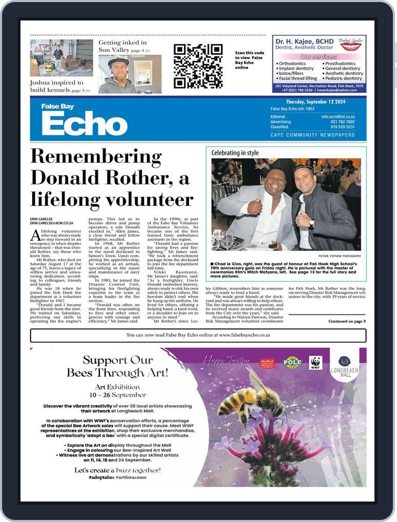 False Bay Echo (Digital) Subscription