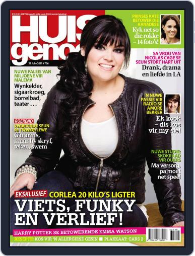 Huisgenoot July 14th, 2011 Digital Back Issue Cover