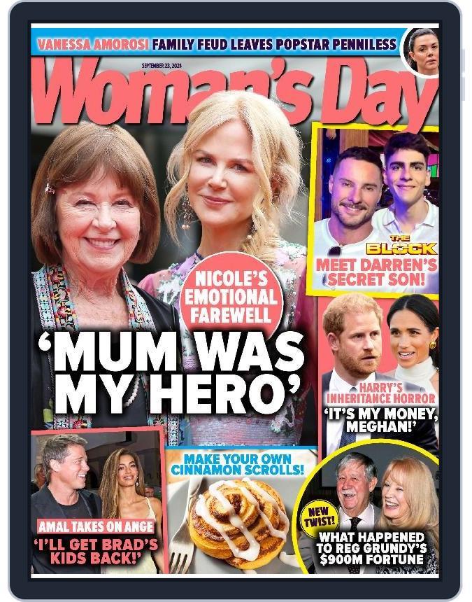 Woman's Day Australia (Digital) Subscription                    September 16th, 2024 Issue