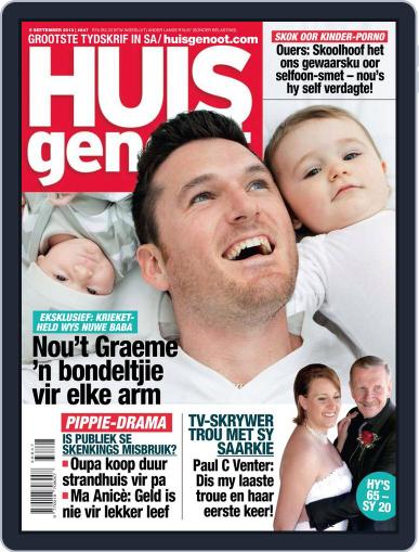 Huisgenoot August 29th, 2013 Digital Back Issue Cover