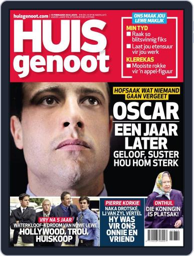 Huisgenoot February 6th, 2014 Digital Back Issue Cover