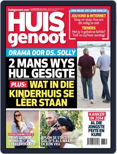 Huisgenoot February 13th, 2014 Digital Back Issue Cover