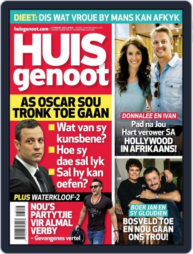 Huisgenoot March 19th, 2014 Digital Back Issue Cover