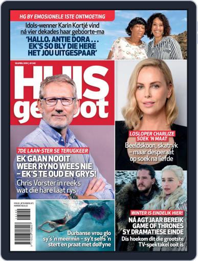 Huisgenoot April 18th, 2019 Digital Back Issue Cover
