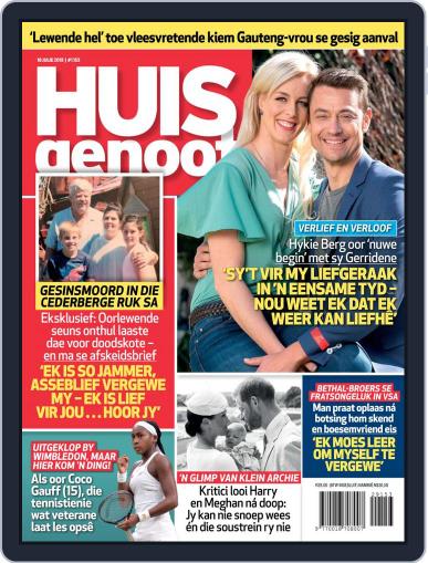 Huisgenoot July 18th, 2019 Digital Back Issue Cover