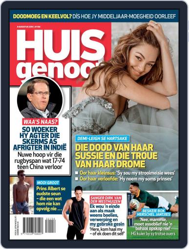 Huisgenoot August 8th, 2019 Digital Back Issue Cover