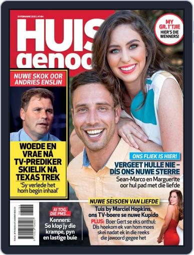 Huisgenoot February 20th, 2020 Digital Back Issue Cover