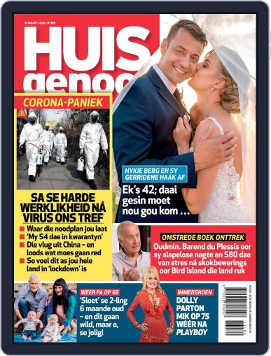 Huisgenoot March 26th, 2020 Digital Back Issue Cover