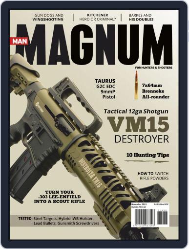 Man Magnum November 1st, 2019 Digital Back Issue Cover