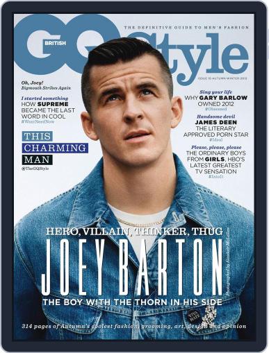 GQ Style United Kingdom September 12th, 2012 Digital Back Issue Cover