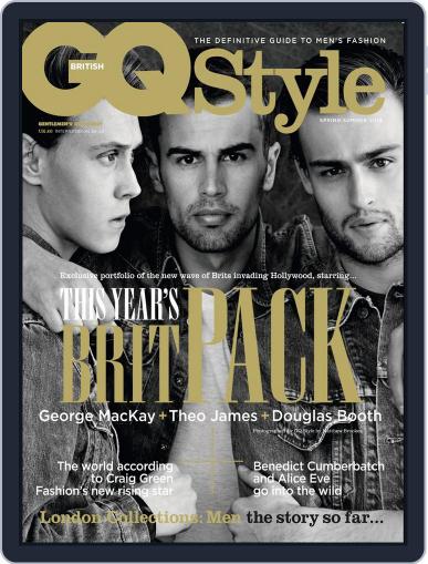 GQ Style United Kingdom March 12th, 2014 Digital Back Issue Cover