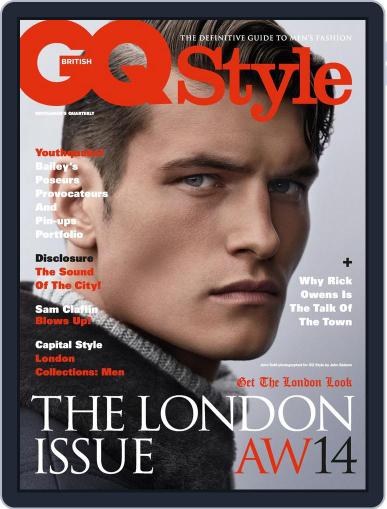 GQ Style United Kingdom September 11th, 2014 Digital Back Issue Cover