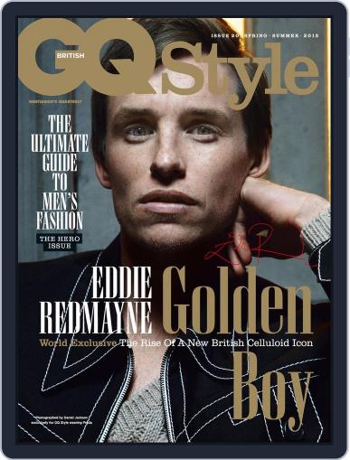 GQ Style United Kingdom March 18th, 2015 Digital Back Issue Cover