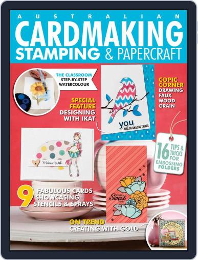 Cardmaking Stamping & Papercraft August 1st, 2019 Digital Back Issue Cover