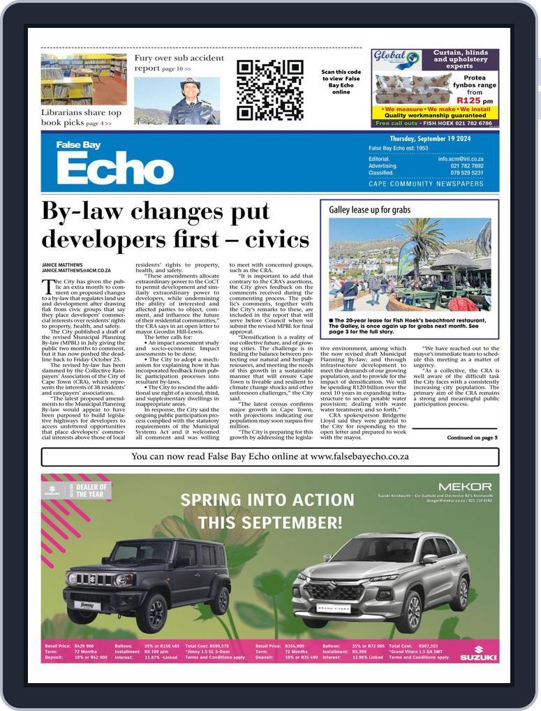 False Bay Echo (Digital) Subscription