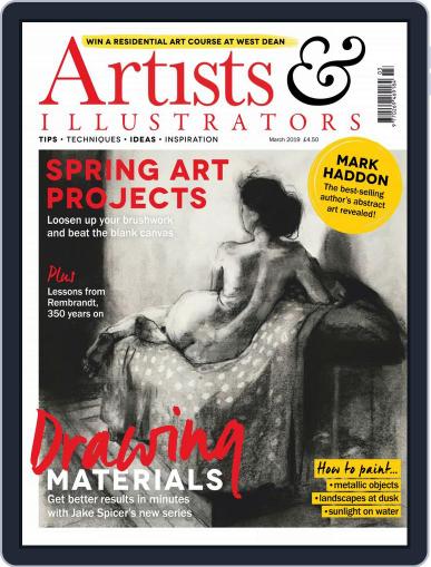 Artists & Illustrators March 1st, 2019 Digital Back Issue Cover