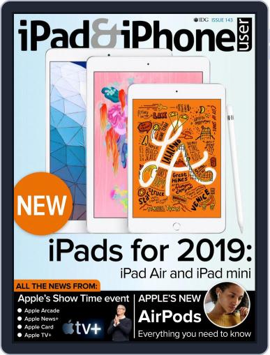 iPad & iPhone User April 1st, 2019 Digital Back Issue Cover