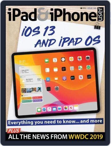 iPad & iPhone User June 1st, 2019 Digital Back Issue Cover