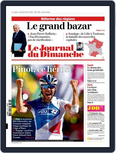 Le Journal du dimanche July 26th, 2015 Digital Back Issue Cover