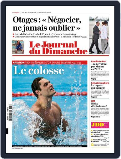 Le Journal du dimanche August 9th, 2015 Digital Back Issue Cover