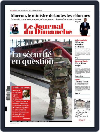 Le Journal du dimanche August 23rd, 2015 Digital Back Issue Cover