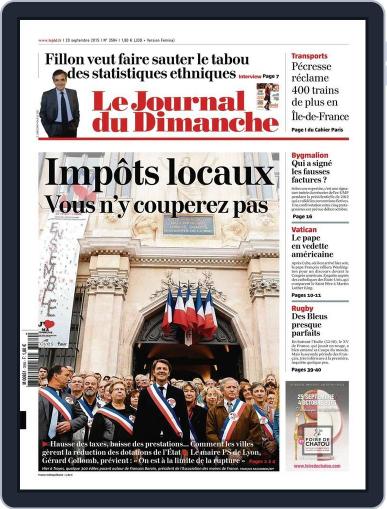 Le Journal du dimanche September 18th, 2015 Digital Back Issue Cover