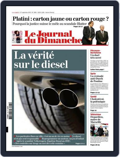Le Journal du dimanche September 25th, 2015 Digital Back Issue Cover