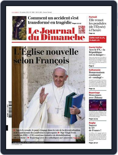 Le Journal du dimanche October 25th, 2015 Digital Back Issue Cover