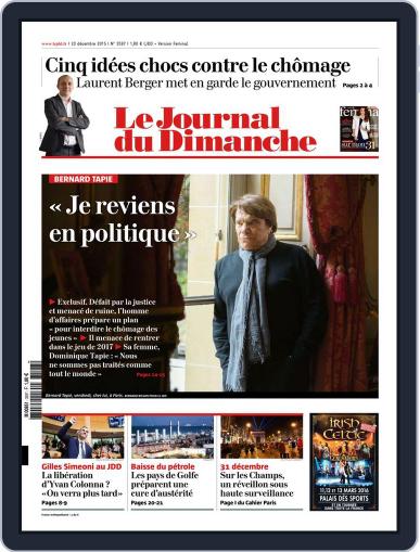 Le Journal du dimanche December 20th, 2015 Digital Back Issue Cover