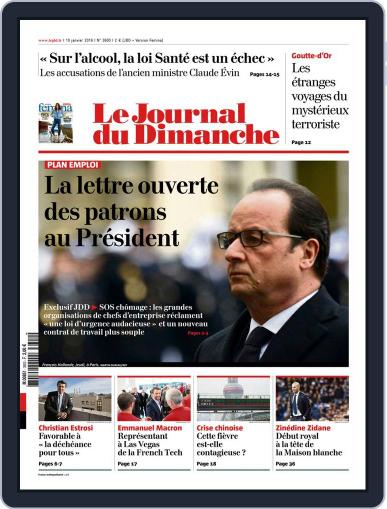 Le Journal du dimanche January 10th, 2016 Digital Back Issue Cover