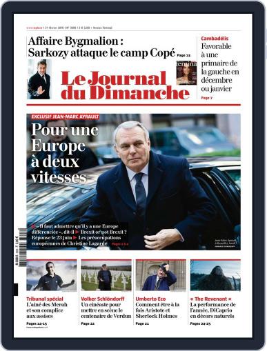 Le Journal du dimanche February 21st, 2016 Digital Back Issue Cover