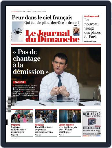 Le Journal du dimanche March 6th, 2016 Digital Back Issue Cover