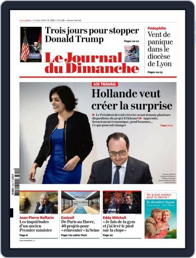 Le Journal du dimanche March 15th, 2016 Digital Back Issue Cover