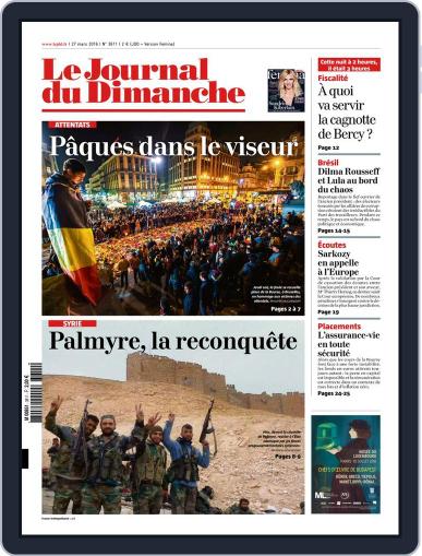 Le Journal du dimanche March 27th, 2016 Digital Back Issue Cover