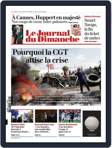 Le Journal du dimanche May 22nd, 2016 Digital Back Issue Cover