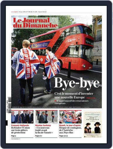 Le Journal du dimanche June 26th, 2016 Digital Back Issue Cover