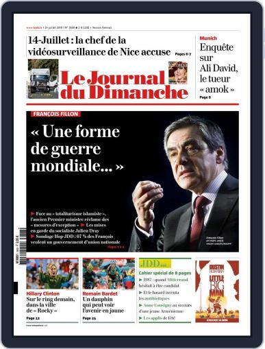 Le Journal du dimanche July 23rd, 2016 Digital Back Issue Cover