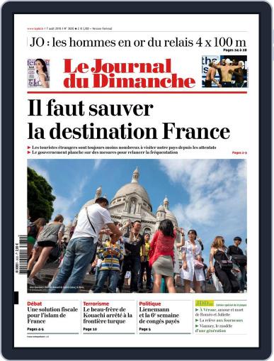 Le Journal du dimanche August 6th, 2016 Digital Back Issue Cover