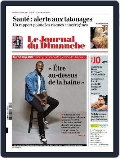 Le Journal du dimanche August 13th, 2016 Digital Back Issue Cover