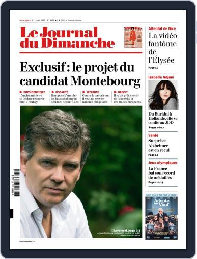 Le Journal du dimanche August 21st, 2016 Digital Back Issue Cover