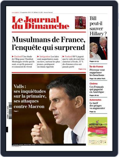 Le Journal du dimanche September 18th, 2016 Digital Back Issue Cover