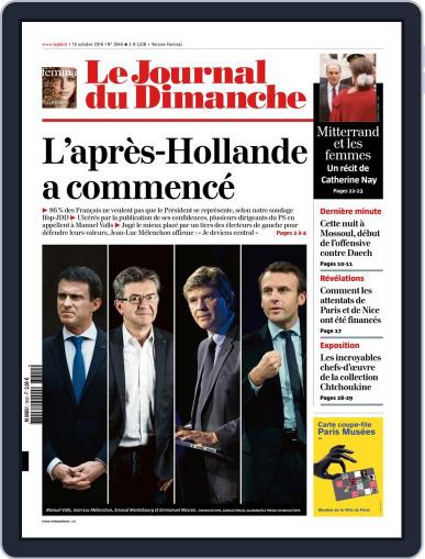 Le Journal du dimanche October 16th, 2016 Digital Back Issue Cover