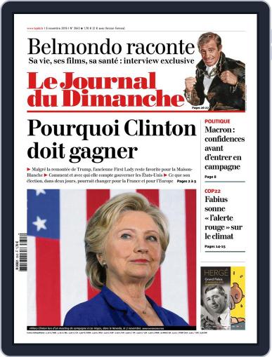Le Journal du dimanche November 6th, 2016 Digital Back Issue Cover