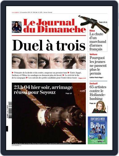 Le Journal du dimanche November 20th, 2016 Digital Back Issue Cover