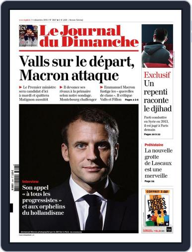 Le Journal du dimanche December 4th, 2016 Digital Back Issue Cover