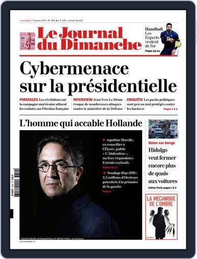 Le Journal du dimanche January 8th, 2017 Digital Back Issue Cover