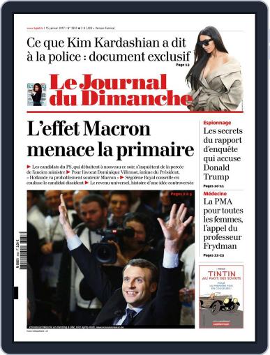 Le Journal du dimanche January 15th, 2017 Digital Back Issue Cover