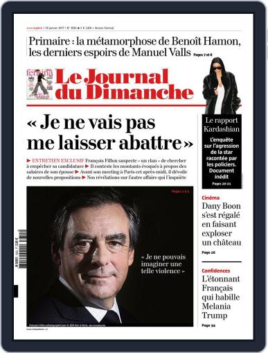 Le Journal du dimanche January 29th, 2017 Digital Back Issue Cover