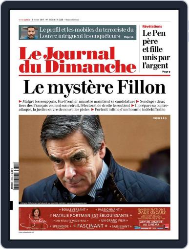 Le Journal du dimanche February 5th, 2017 Digital Back Issue Cover